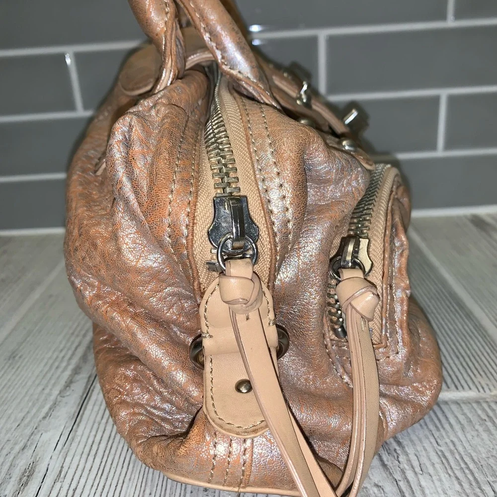 Botkier Bianca neutral leather satchel